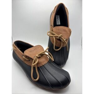 SPERRY Top-Sider Rubber Boot Waterproof Low Duck Shoes Women's size 7